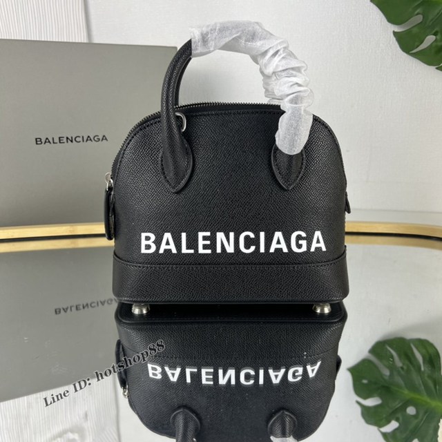 Balenciaga專櫃爆款新版/銀色LOGO小號手提貝殼包 巴黎世家原單大字母貝殼包 fyj1981